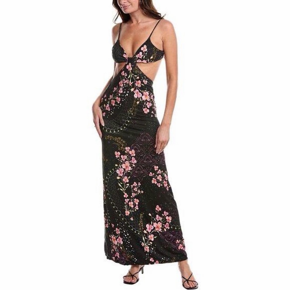Agua Bendita Selene Gleam Maxi Dress